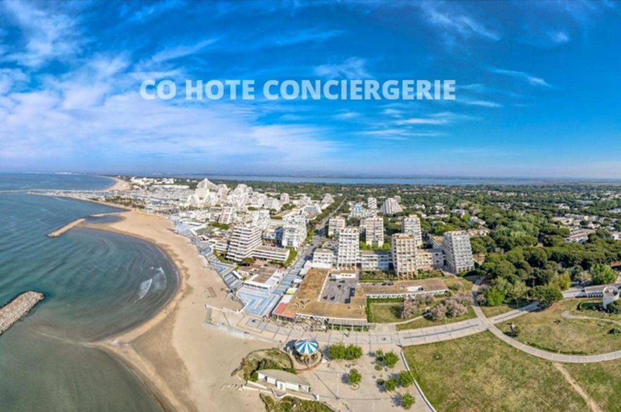 Appartement New Mare Nostrum-Vue Mer-Wifi-Acces Plage-Parking-Top Pros Servicesconciergerie La Grande Motte Extérieur photo